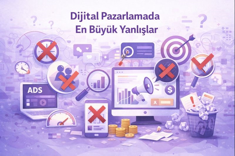 Dijital Pazarlamada En Büyük Yanlışlar